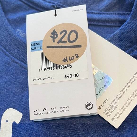 Nike NWT Indianapolis Colts Men's Medium Shirt - Picture 4 of 4